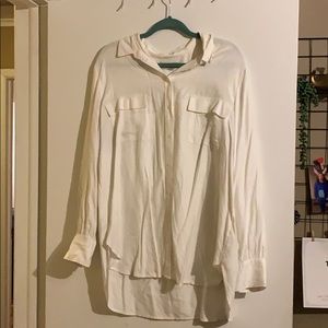White button up long sleeve